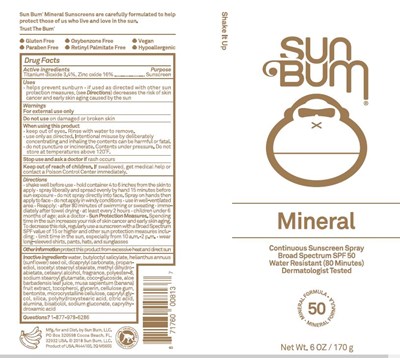 Sunbum Spf 50